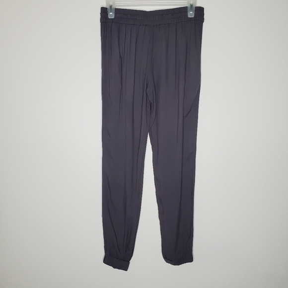 Aritzia Talula Los Feliz Gray Tie Waist Soft Jogger Pants - Picture 6 of 10